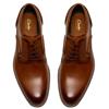 CLARKS  MENS  SHOE - TAN LEATHER